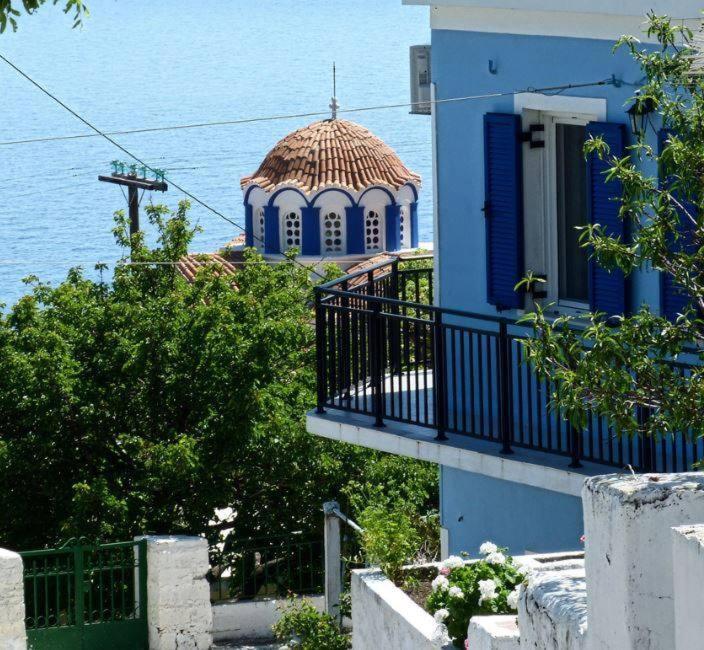Ικαριων Γη Villa Manganitis ภายนอก รูปภาพ