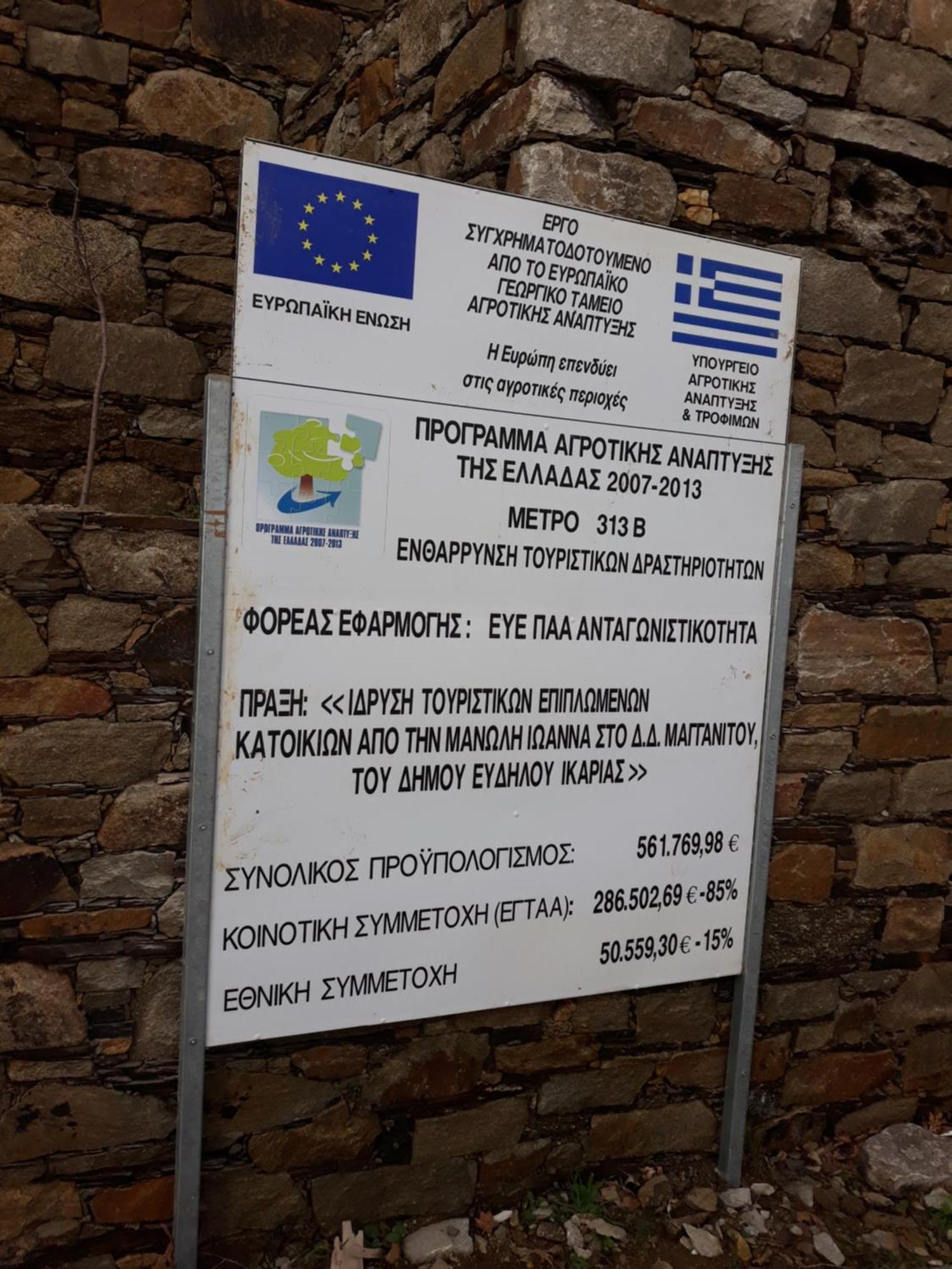 Ικαριων Γη Villa Manganitis ภายนอก รูปภาพ