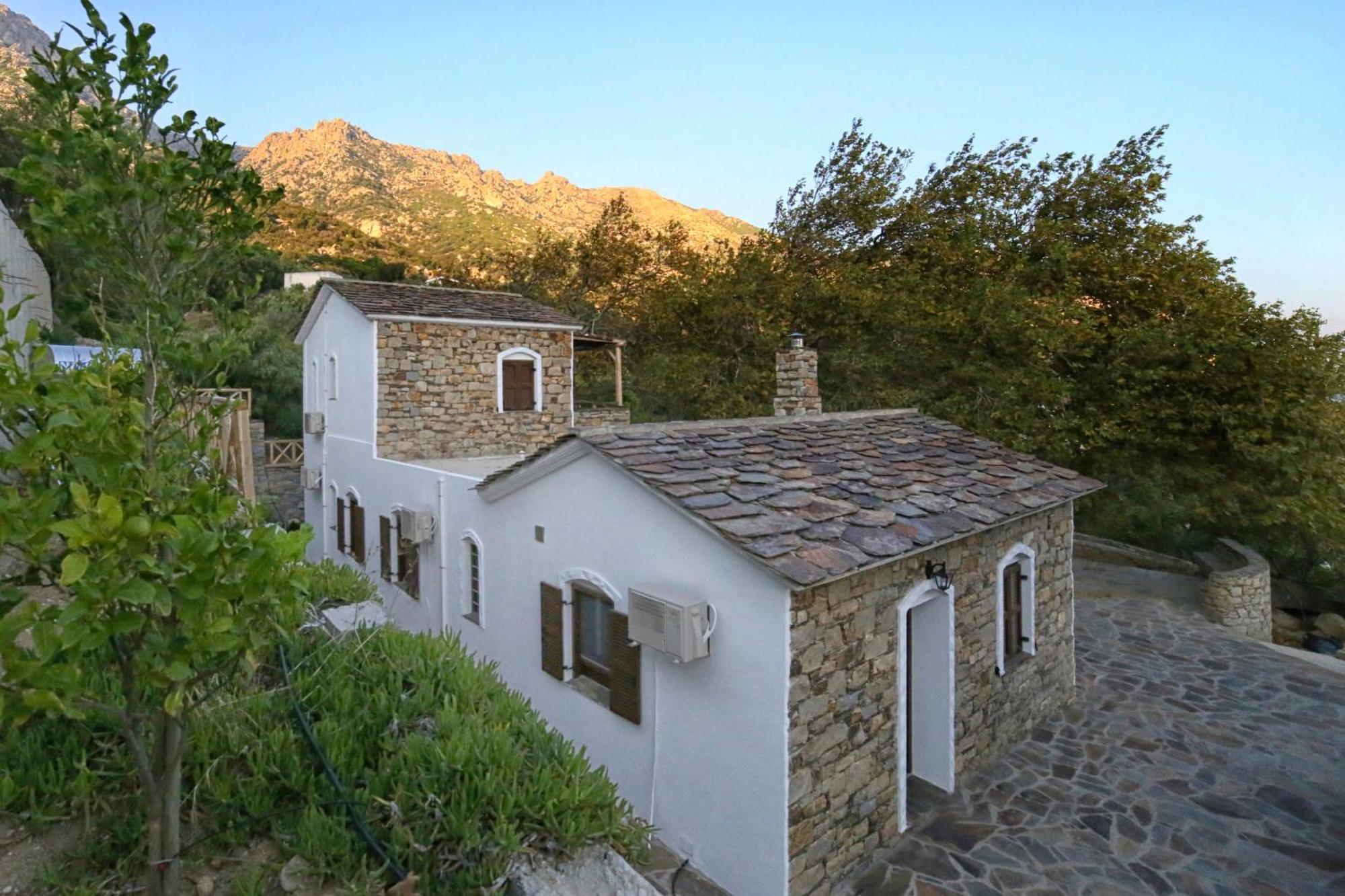 Ικαριων Γη Villa Manganitis ภายนอก รูปภาพ